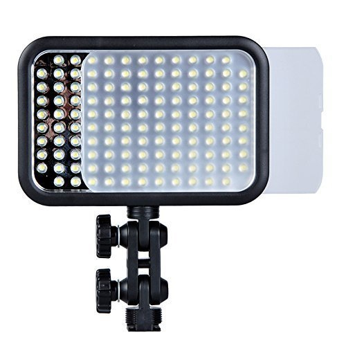 Godox  LED126 - Glühbirne - 7,5 W - LED - 0,143 m - Schwarz - 9,65 cm, Ansicht 4