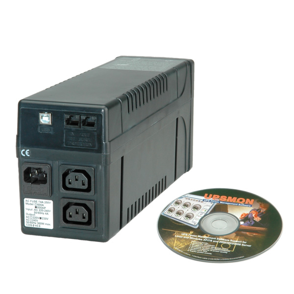 VALUE 400 - USV - Wechselstrom 230 V - 240 Watt, Ansicht 2