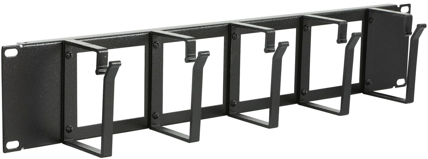 Lanview RAO115BL - Schwarz - 2U - 19 - Oval - 482 mm - 72 mm, Ansicht 2