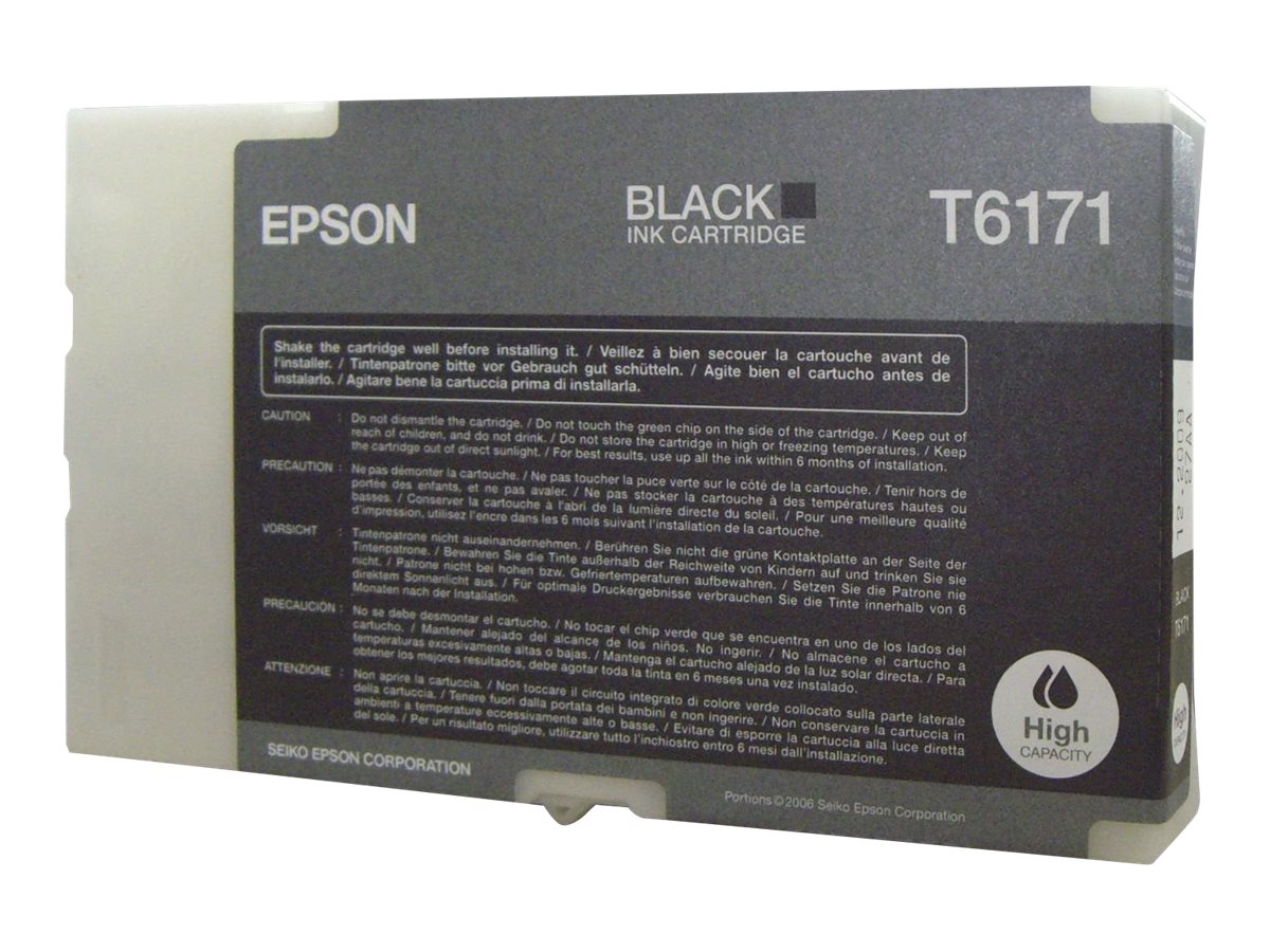 Epson T6171 - 100 ml - mit hoher Kapazität - Schwarz - original - Tintenpatrone