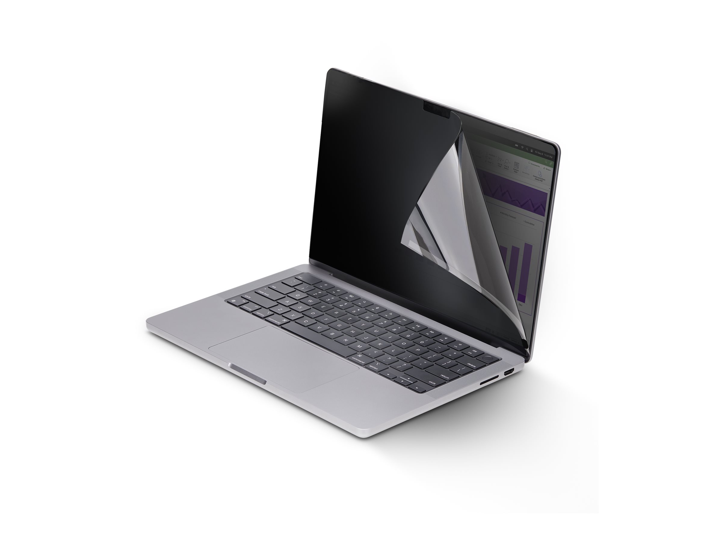 StarTech.com 14" MacBook Pro 21/23 Laptop Sichtschutzfolie/Filter - Blickschutzfilter für Notebook (horizontal)