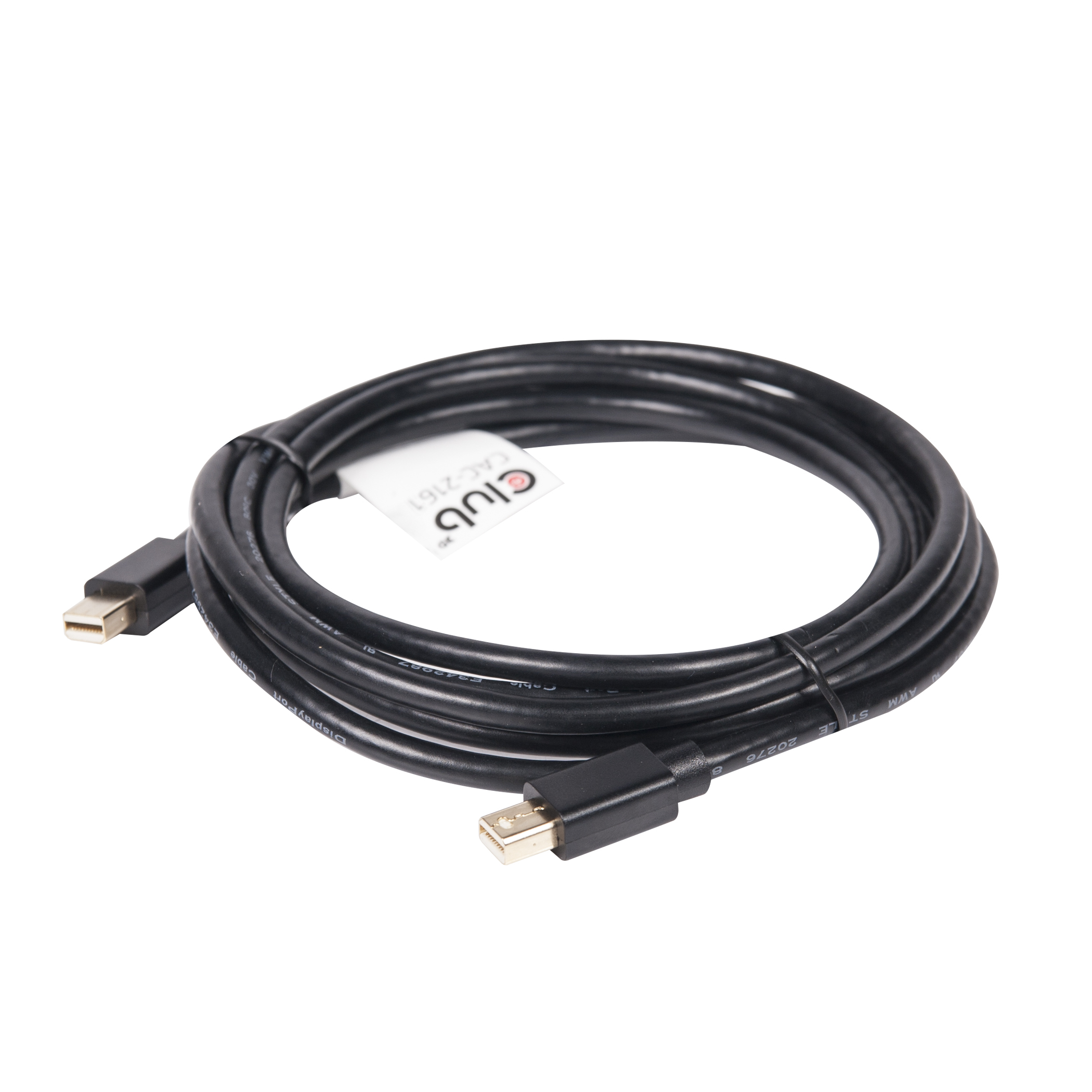 Club 3D DisplayPort-Kabel - Mini DisplayPort (M) - bis Mini DisplayPort (M) - DisplayPort 1.2a - 2 m - 4K Unterstützung, Ansicht 3