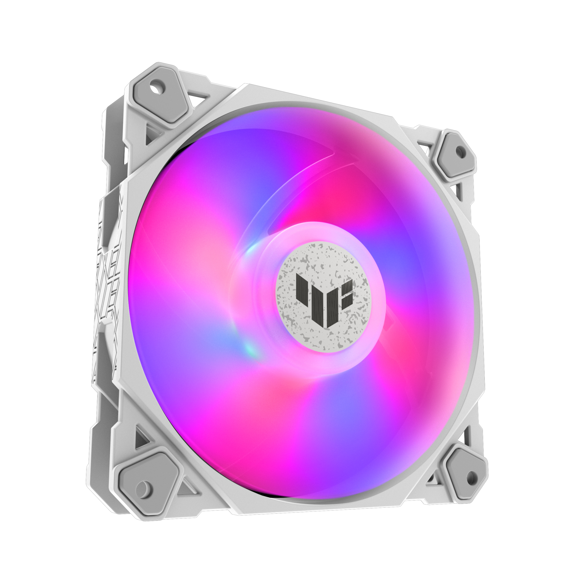 ASUS TUF Gaming TF120 ARGB - White Edition - Gehäuselüfter, Ansicht 4