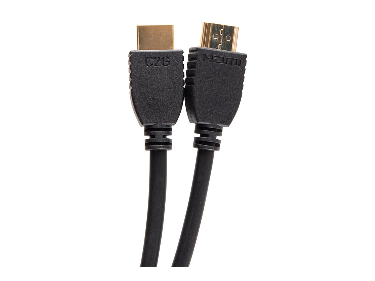 C2G 3ft (0.9m) Ultra High Speed HDMI® Cable with Ethernet - 8K 60Hz - Ultra High Speed - HDMI-Kabel mit Ethernet - HDMI männlich zu HDMI männlich - 90 cm - Schwarz - unterstützt 8K 60 Hz (7680 x 4320)