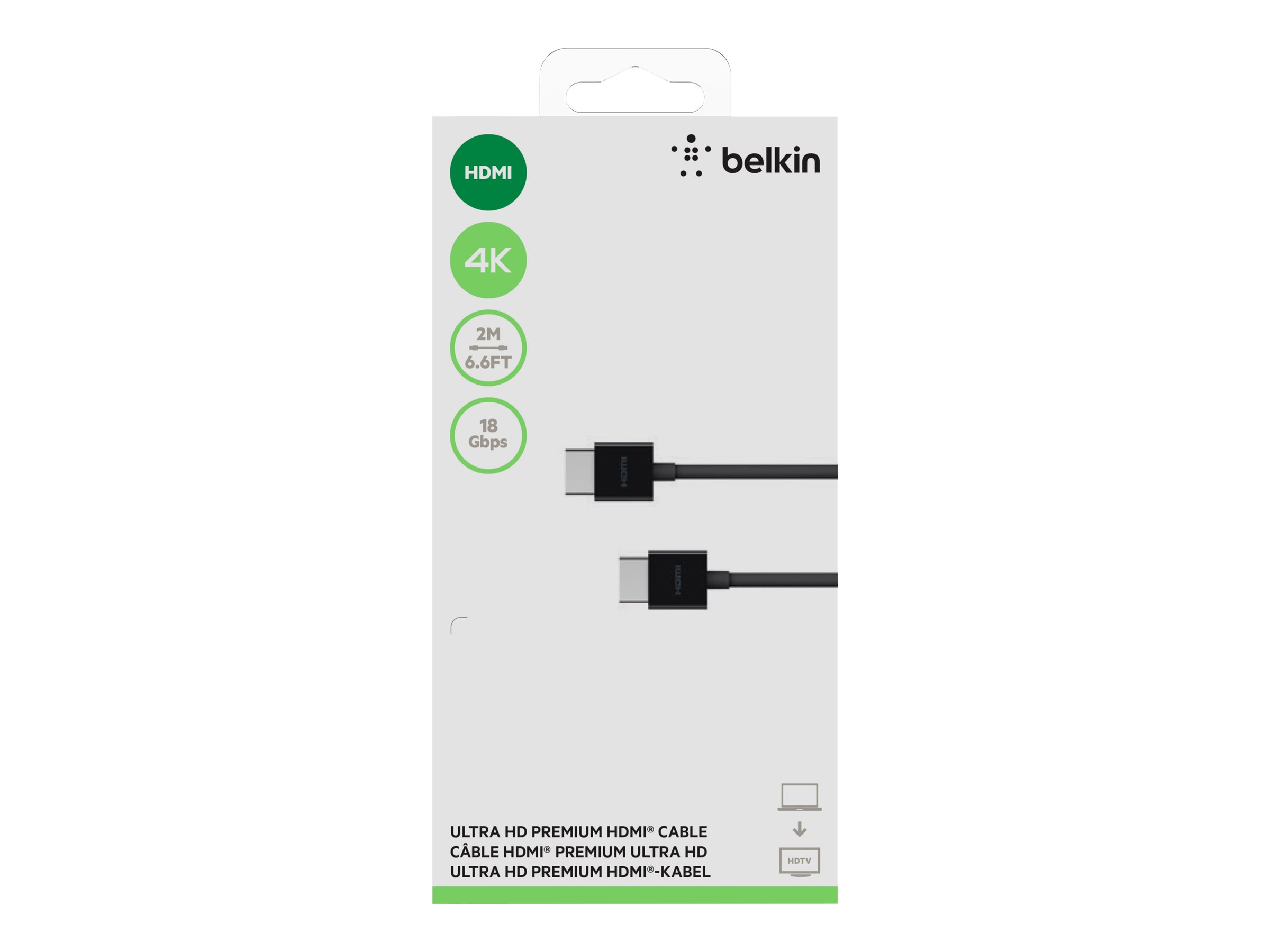 Belkin Premium Series - HDMI-Kabel - HDMI männlich