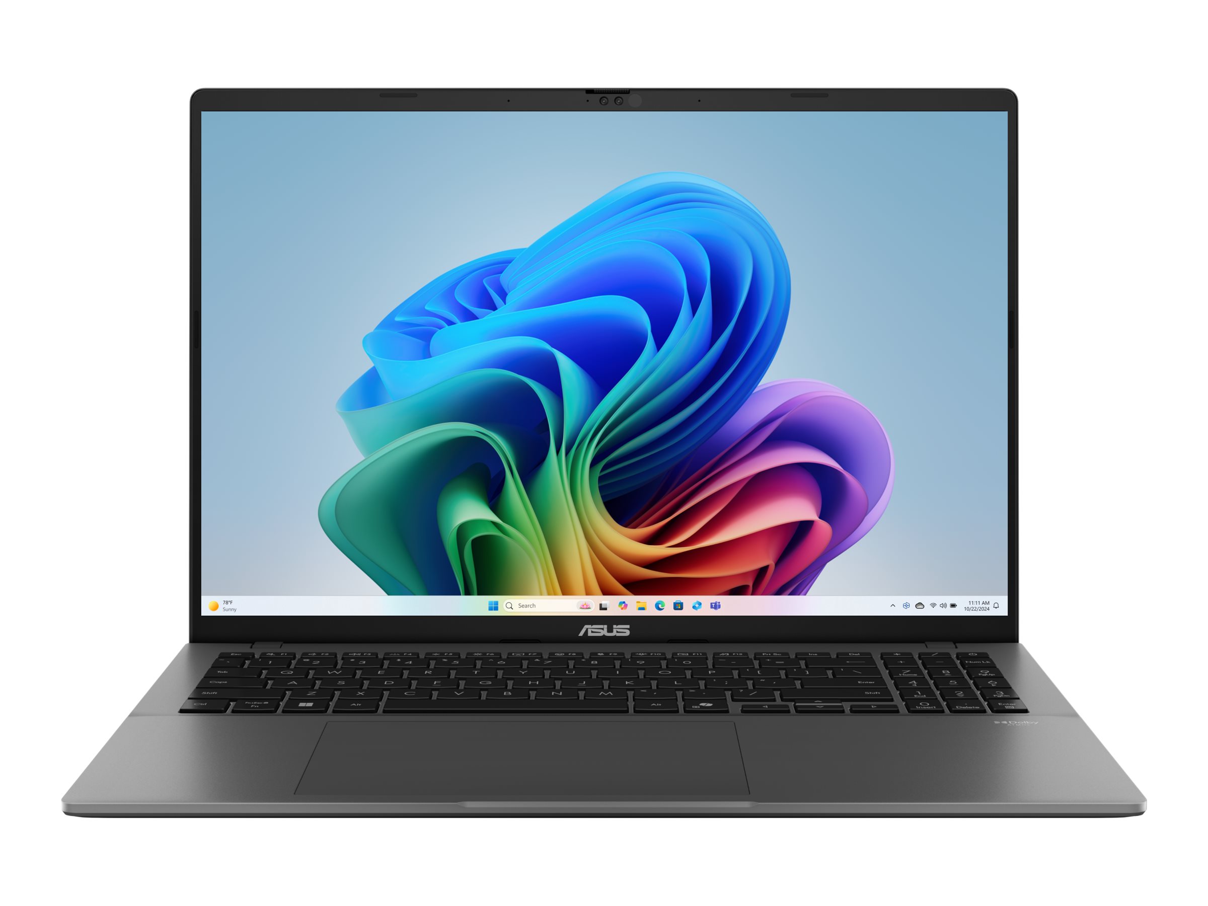 ASUS Vivobook S16 M3607GA-SH004W - AMD Ryzen AI 7 445 / 2 GHz - Win 11 Home - Radeon 840M - 32 GB RAM - 1 TB SSD NVMe - 40.6 cm (16")
