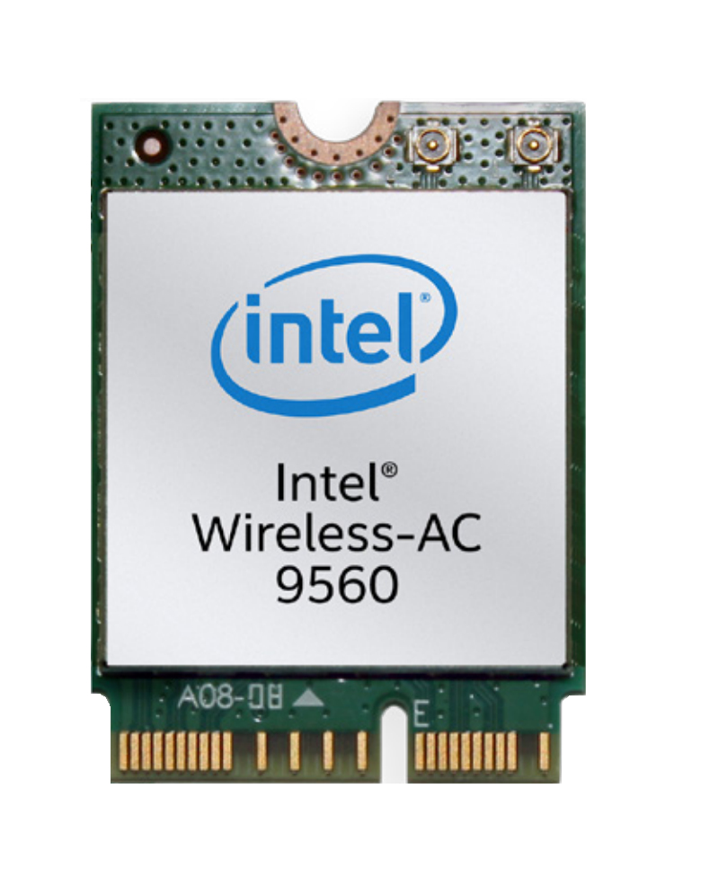 Intel ® Wireless-AC 9560, Eingebaut, Kabellos, M.2, WLAN / Bluetooth, 1730 Mbit/s, Grün, Grau