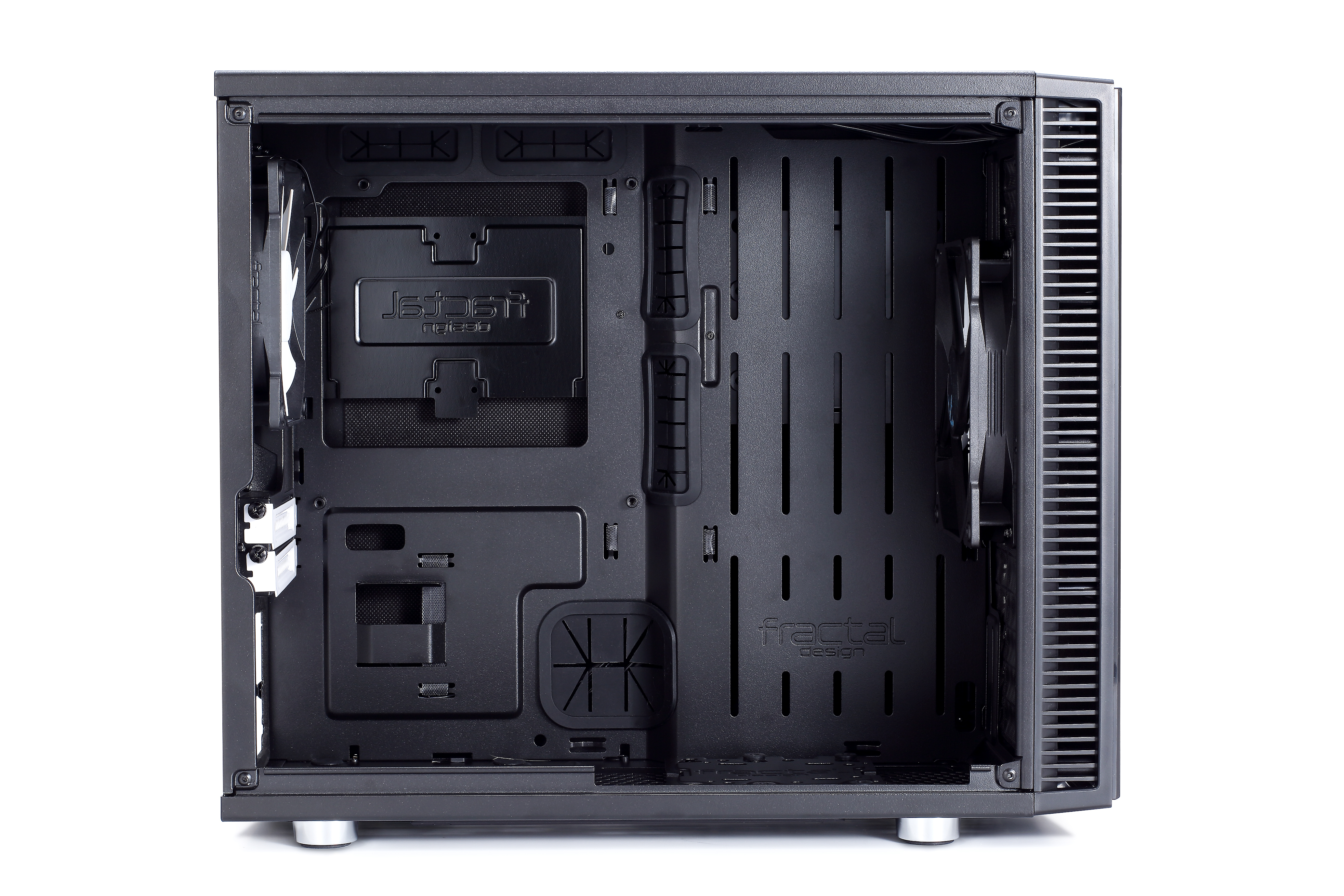 Fractal Design Define Nano S - Window - Tower - ITX - Seitenteil mit Fenster - keine Spannungsversorgung (ATX), Ansicht 4