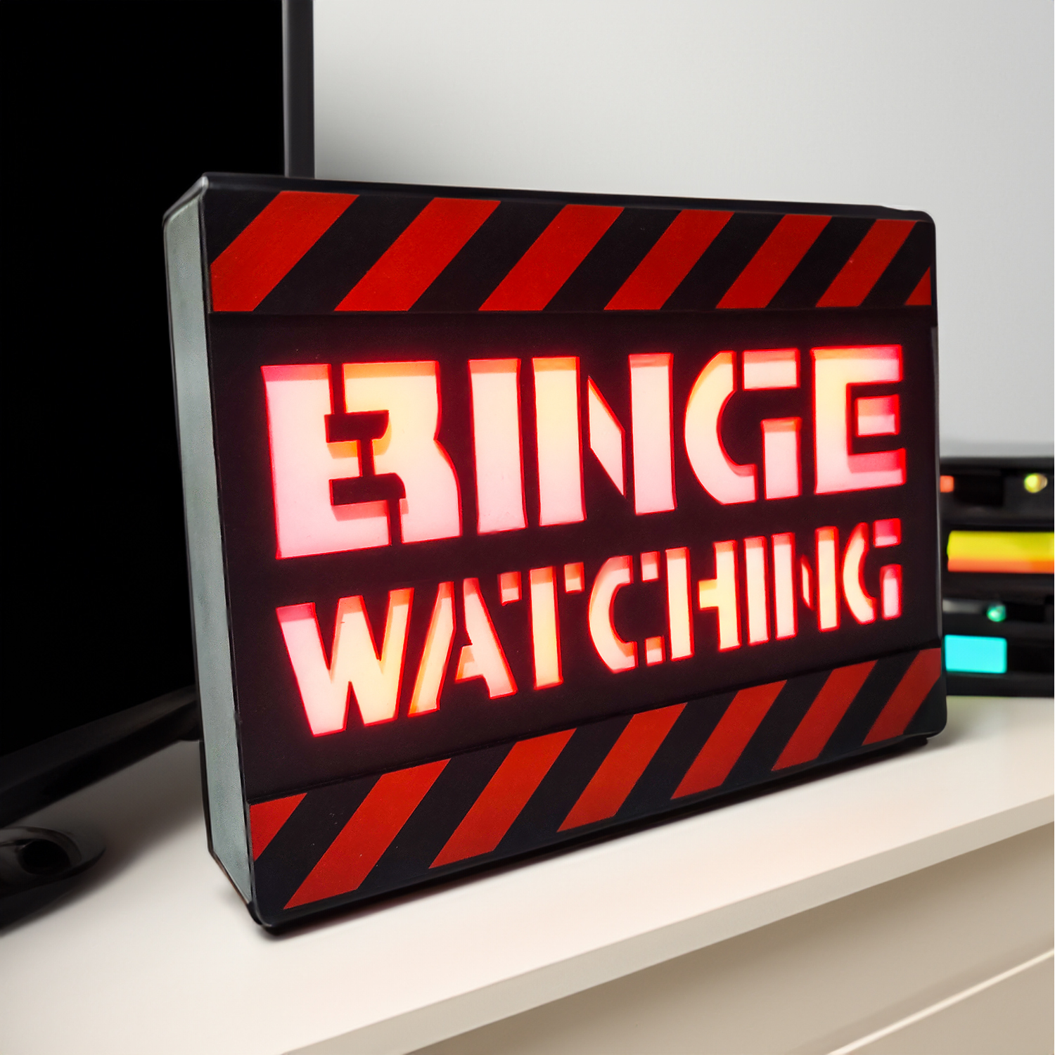 Mad Monkey LampeBinge Watching, Ansicht 2