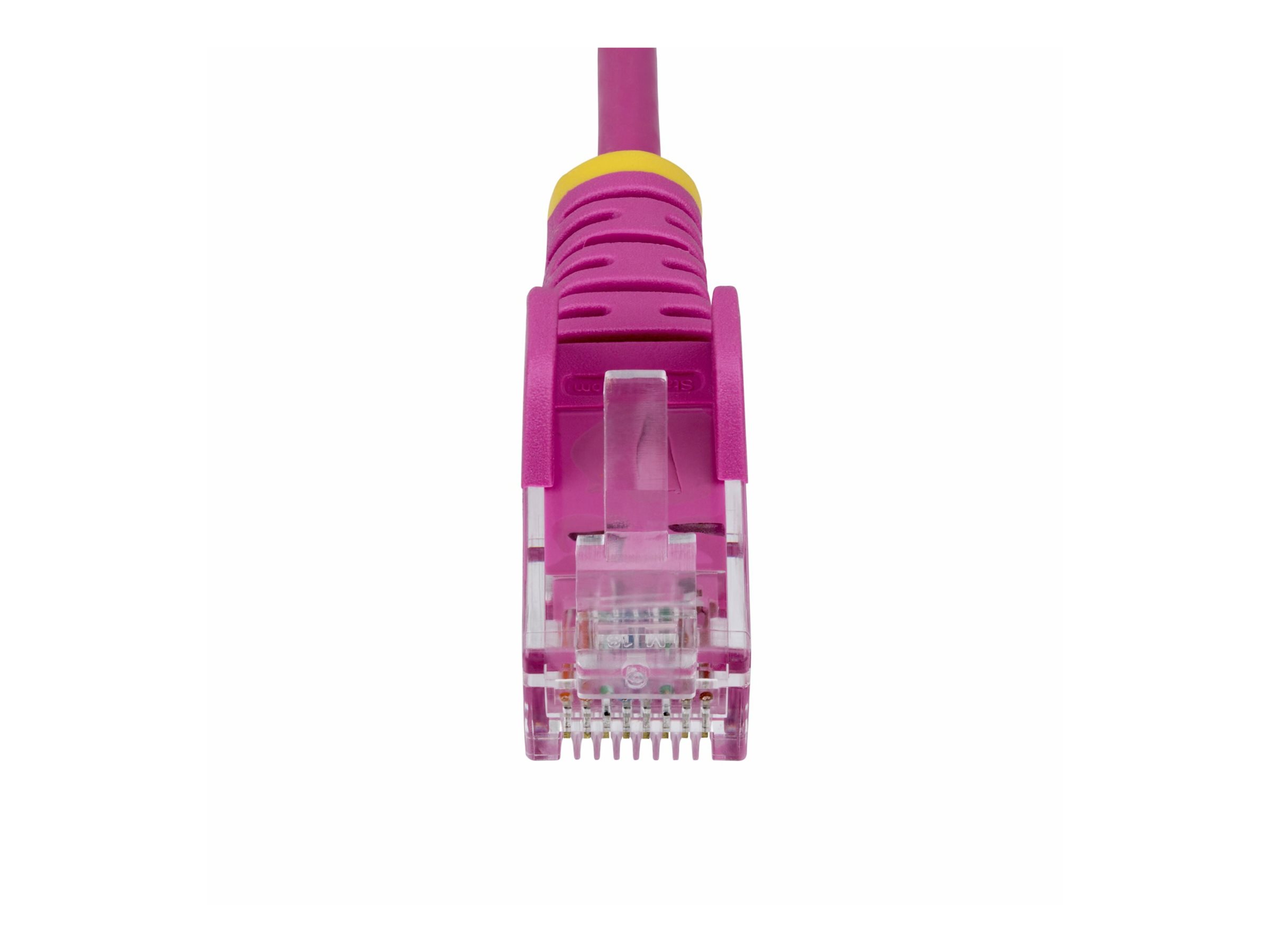 StarTech.com 10m Pink Slim CAT6 Ethernet Cable, Snagless, 28AWG, LSZH - Patch-Kabel - RJ-45 (M), Ansicht 3