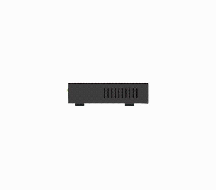 Netgear 5PT GE Unmanages Switch W/POE+ GS305P - Switch, Ansicht 3