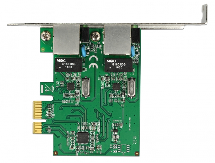 Delock PCI Express Card > 2 x Gigabit LAN - Netzwerkadapter, Ansicht 4