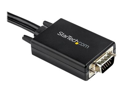 StarTech.com Startech 2m VGA auf HDMI Adapter mit USB-Audio - 1080p - Adapterkabel - USB, HD-15 (VGA)