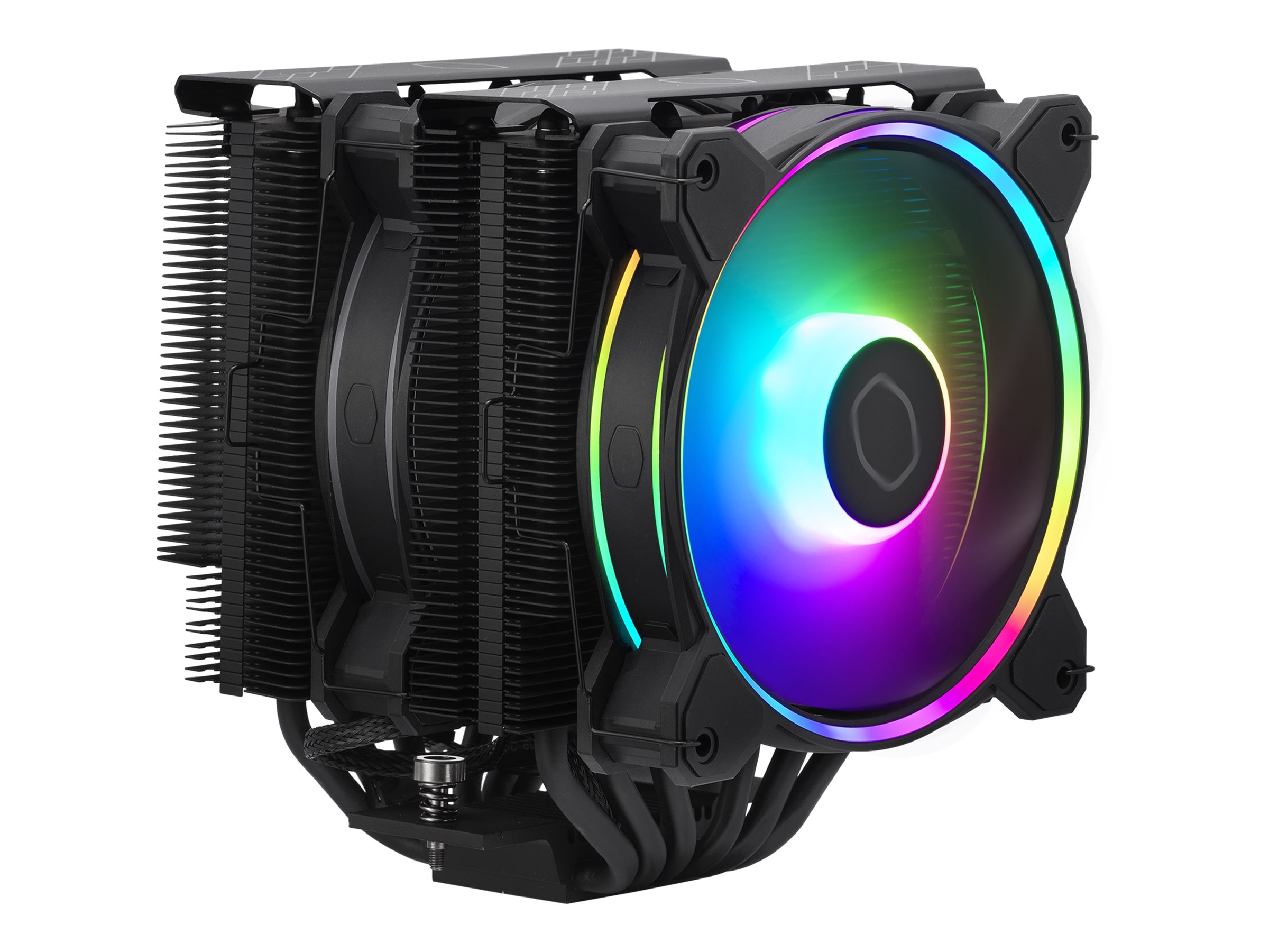 Cooler Master Hyper 622 Halo - Prozessor-Luftkühler - (für: LGA1156, LGA1155, LGA1150, LGA1151, AM4, LGA1200, LGA1700, A