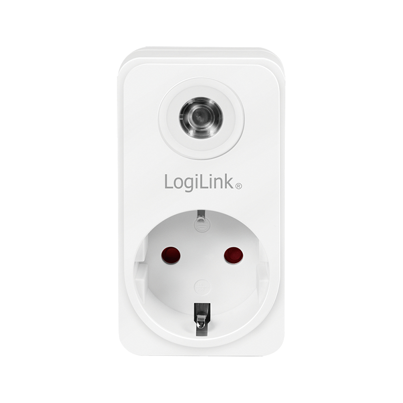 LogiLink Steckdosenadapter mit Dämmerungssensor 1xCEE 7/3, Ansicht 3