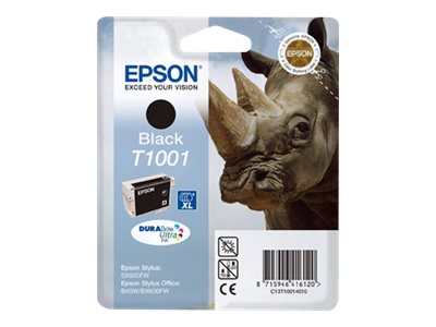 Epson T1001 - 25.9 ml - Schwarz - original - Blisterverpackung - Tintenpatrone