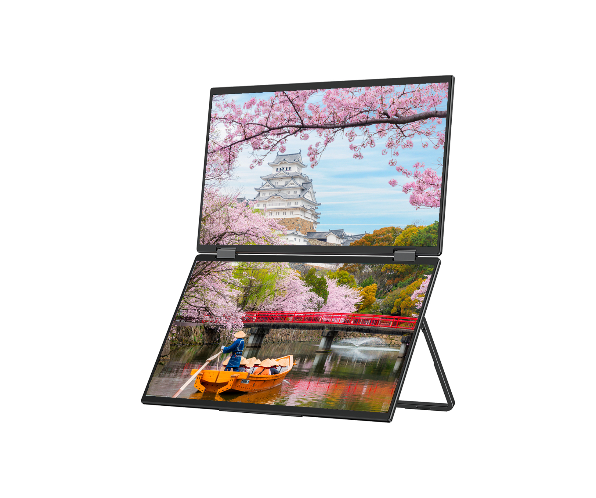 JAPANNEXT JN-DMD-IPS156F Dual-Monitor FHD - Flachbildschirm (TFT/LCD) - 39,6 cm, Ansicht 2