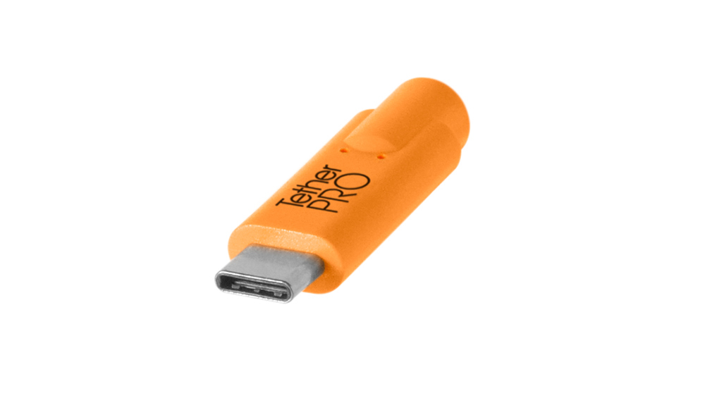Tether Tools CUC15-ORG - 4,6 m - USB C - USB C - USB 3.2 Gen 1 (3.1 Gen 1) - 5 Gbit/s - Orange, Ansicht 3