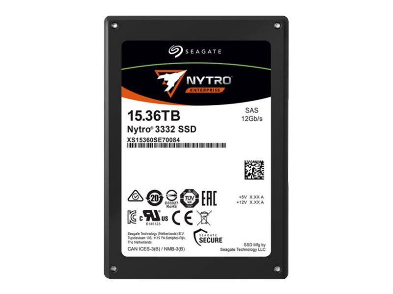 SEAGATE Nytro 3332 SSD 15.36TB SAS 6,35c (XS15360SE70094)