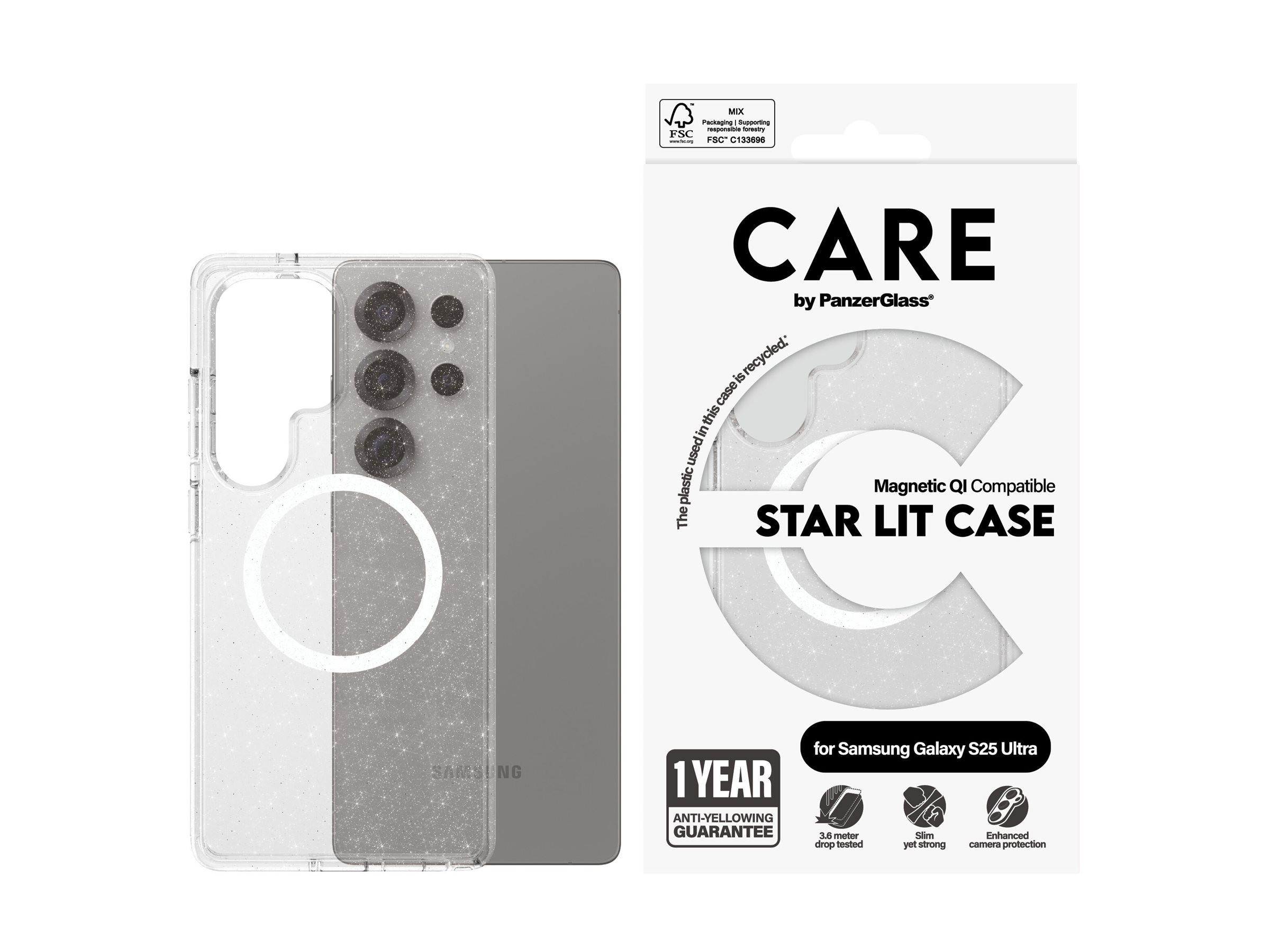 PanzerGlass CARE by PanzerGlass Urban Combat - Hintere Abdeckung für Mobiltelefon - Thermoplastisches Polyurethan (TPU), Ansicht 3