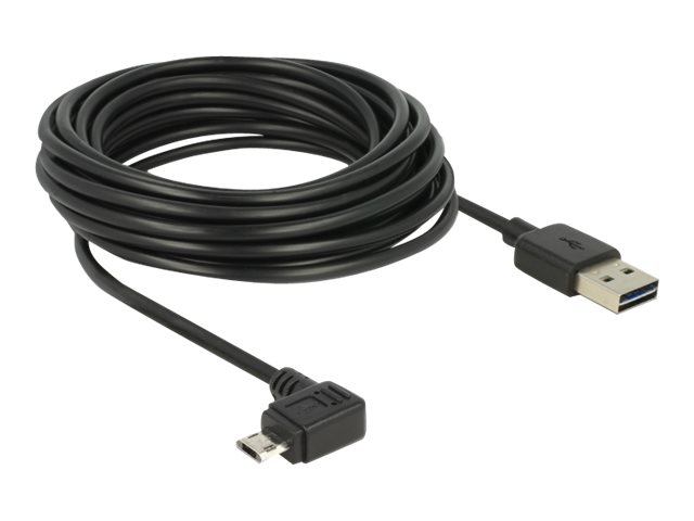 Delock Easy - USB-Kabel - USB (M) umkehrbar zu Micro-USB Typ B (M)