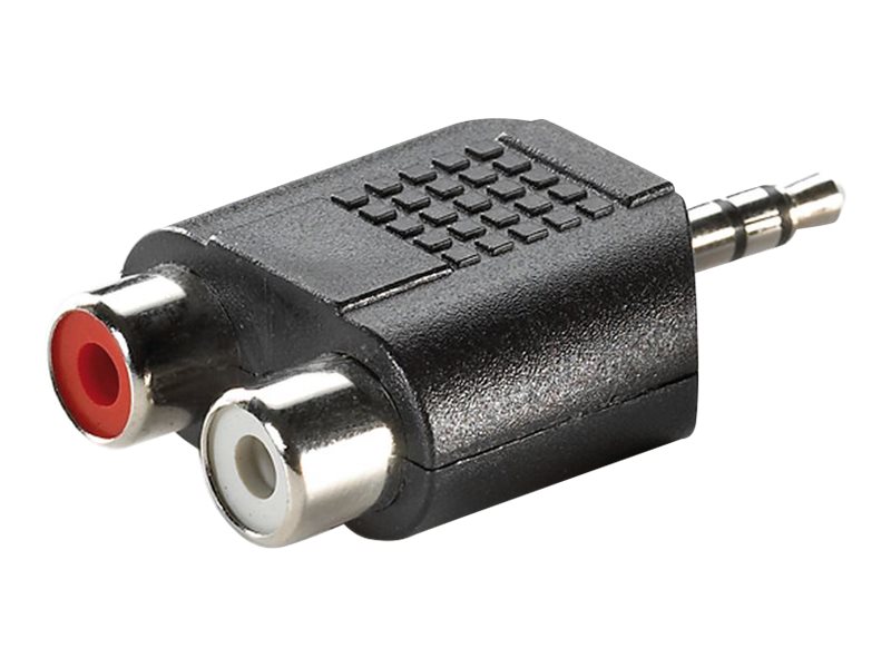 VALUE Secomp VALUE - Audio-Adapter - mini-phone stereo 3.5 mm männlich zu RCA x 2 weiblich