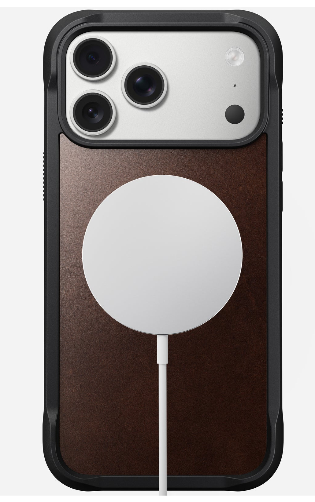 Nomad Rugged Leather Case iPhone 17 Pro Max Rustic Brown Horween, Ansicht 2