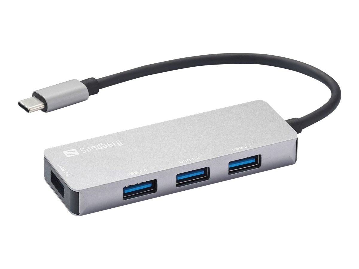 SANDBERG USB-C Hub 1xUSB3.0+3x2.0 SAVER (336-32)