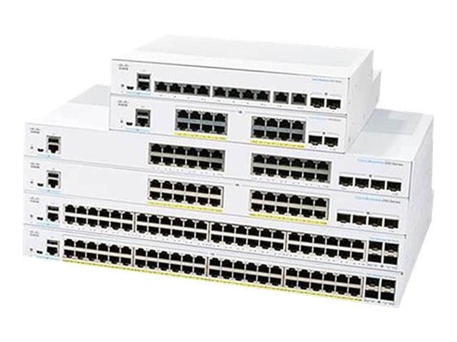 Cisco Business 350 Series 350-24FP-4G - Switch - L3 - managed - 24 x 101001000 (PoE+)