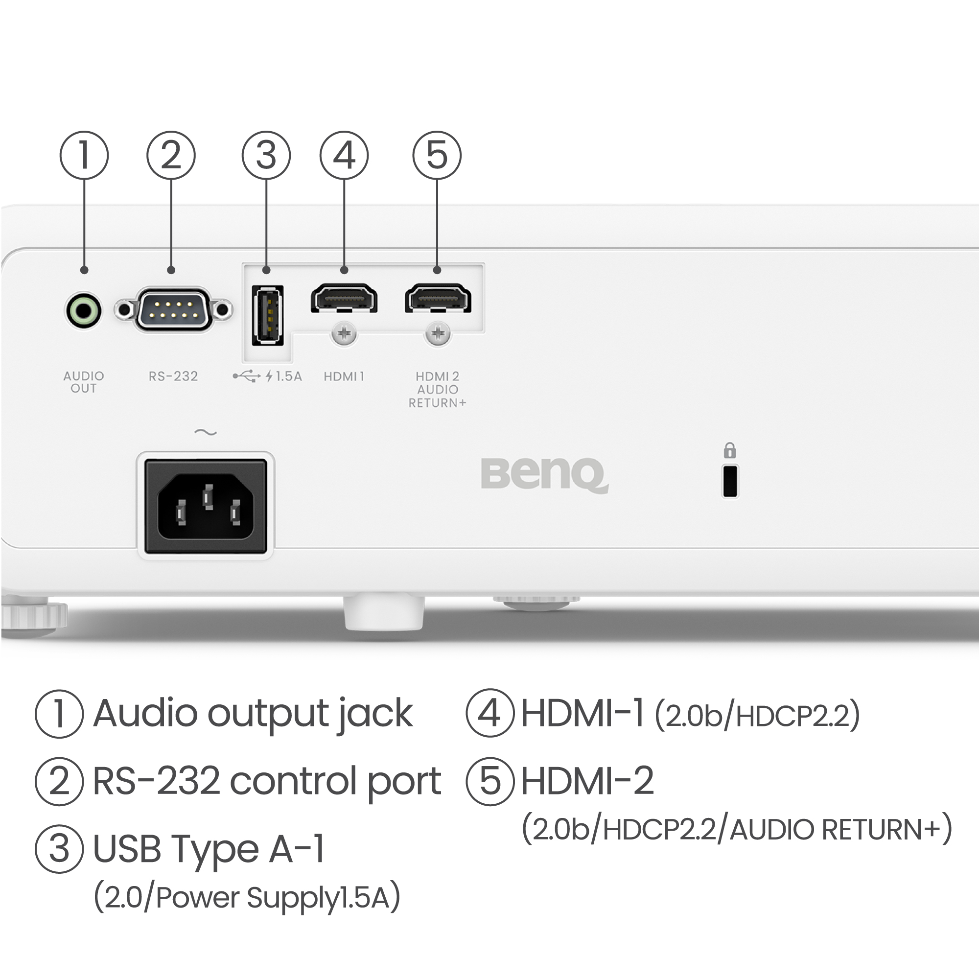 BenQ TK710 4K UHD DLP GAMING - Digital-Projektor - DLP/DMD, Ansicht 2