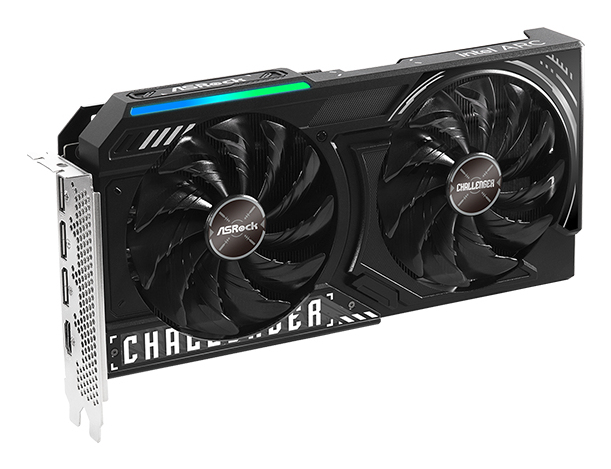 ASRock Challenger Intel Arc B570 10GB OC - Grafikkarten, Ansicht 4