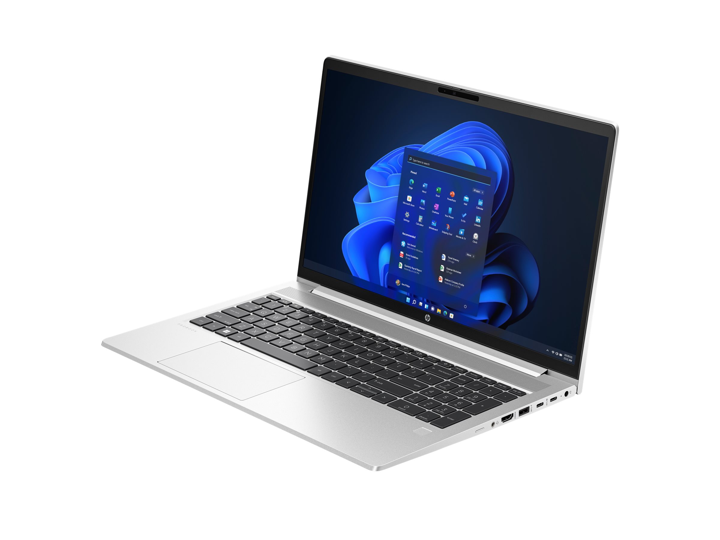 HP ProBook 450 G10 Notebook - 177-Grad Scharnierdesign - Intel Core i5 i5-1334U / 1.3 GHz - Win 11 Pro - Intel Iris Xe Grafik - 16 GB RAM - 512 GB SSD NVMe - 39.6 cm (15.6")
