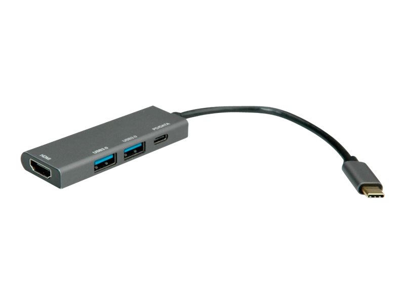 ROLINE Dockingstation - USB-C 3.2 - HDMI