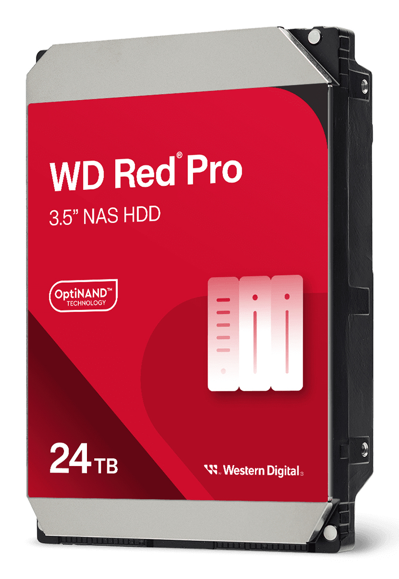 WD Red Pro WD241KFGX - Festplatte - Enterprise - 24 TB - intern - 3.5 (8.9 cm), Ansicht 2