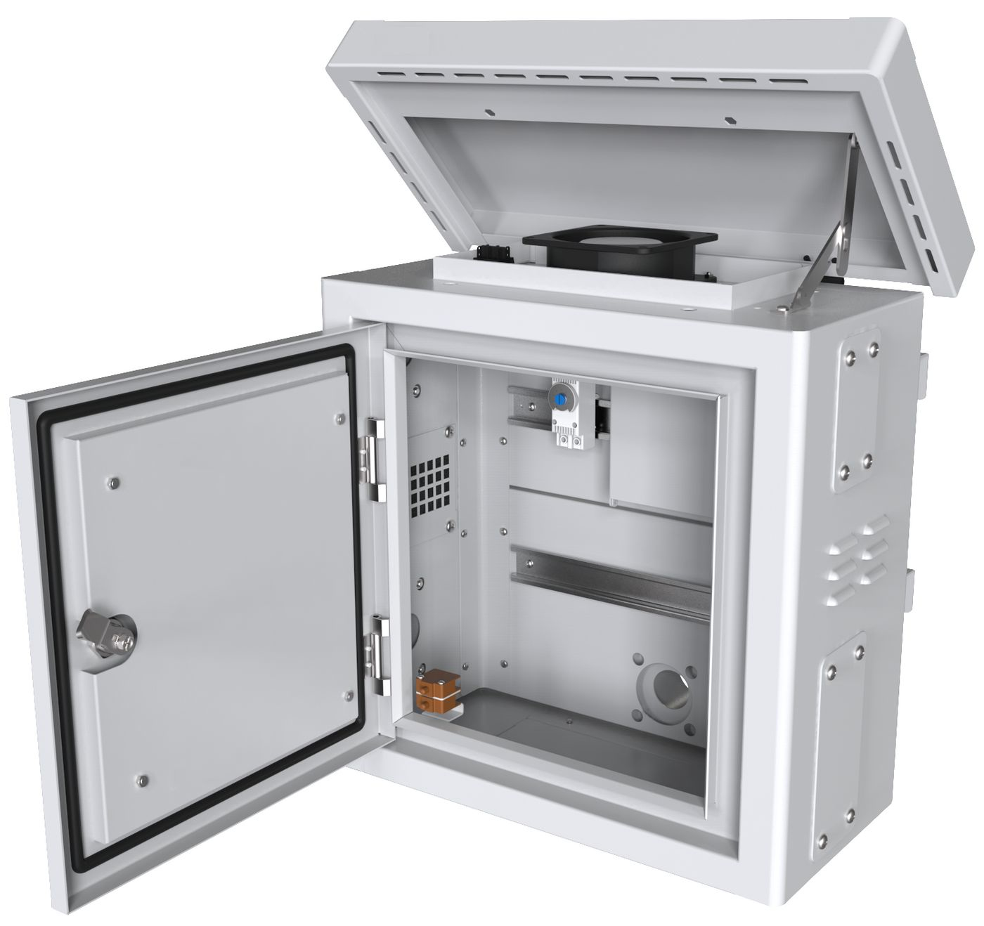 Lanview RCCTV001 - 0U - 25 kg - Weiß, Ansicht 2