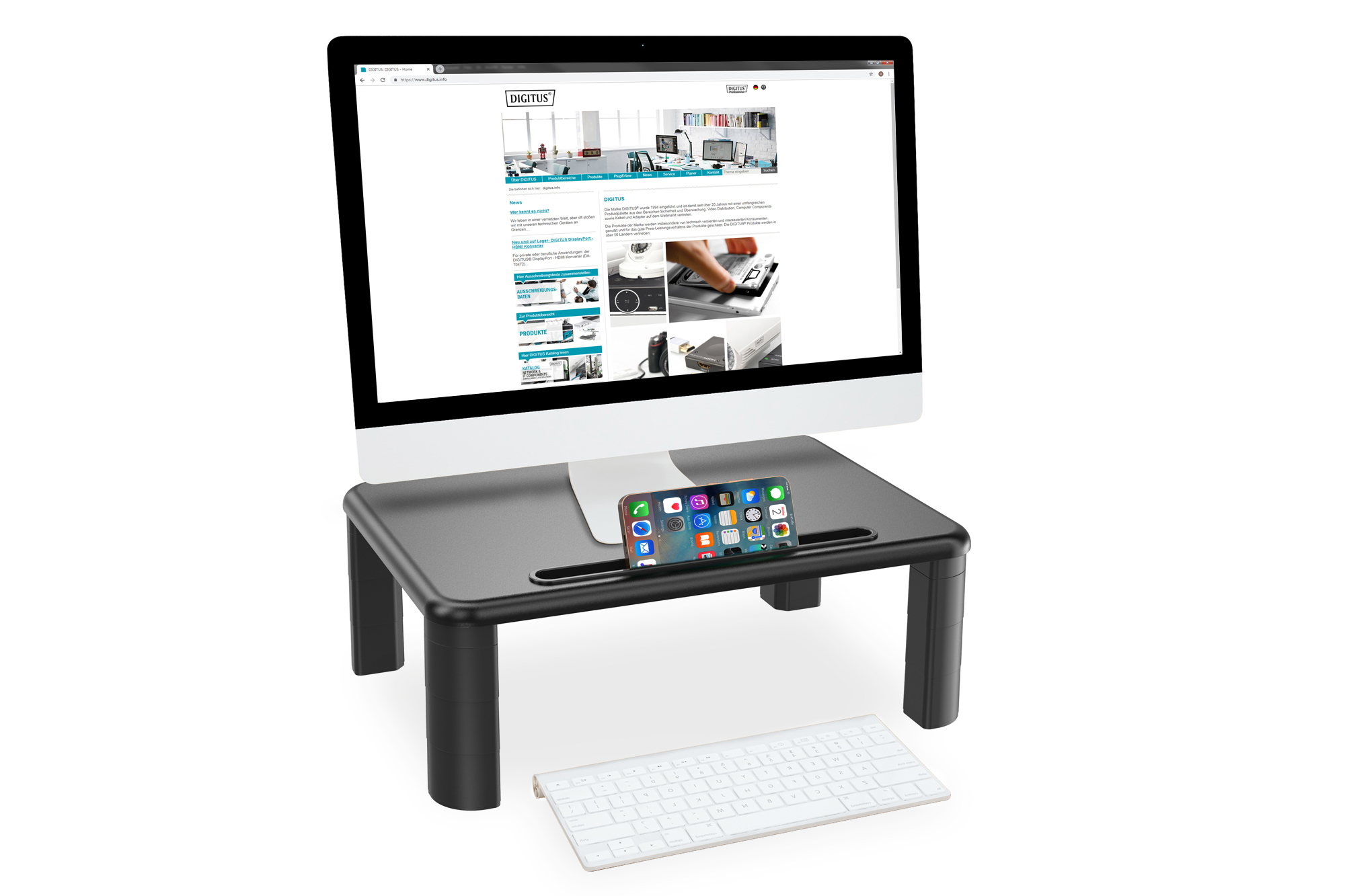 DIGITUS Ergonomische Monitorerhöhung, Ansicht 2