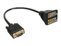 InLine VGA-Splitter - HD-15 (VGA) (M) zu HD-15 (VGA)