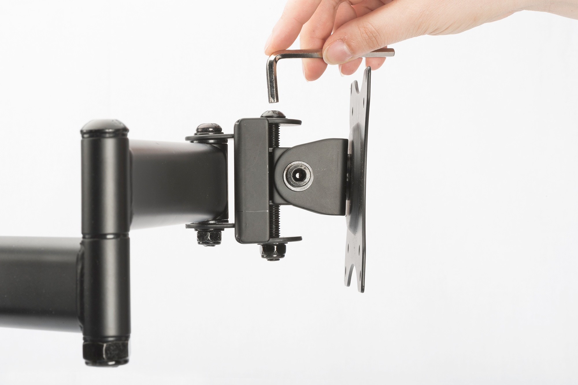 DIGITUS Universal Dual Monitor Ständer mit Klemmbefestigung, Ansicht 2