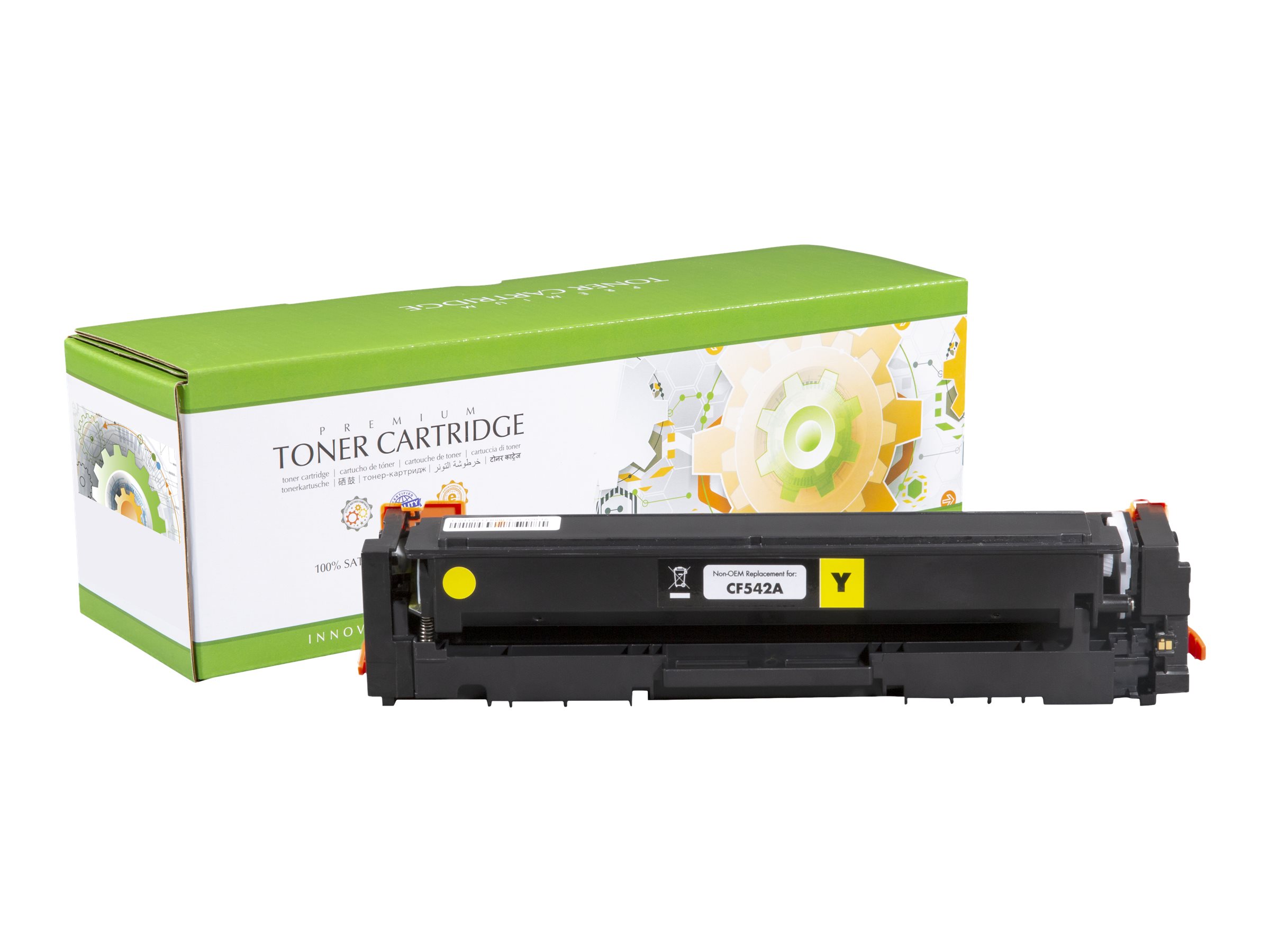 Static Control Gelb - kompatibel - Tonerpatrone (Alternative zu: Canon 054 HP 203A)