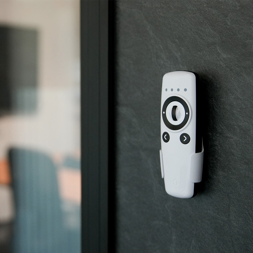 Shelly · Plug & Play·Blu Remote Control ZB white· Fernbedienung inkl. Halterung· BT, Ansicht 4