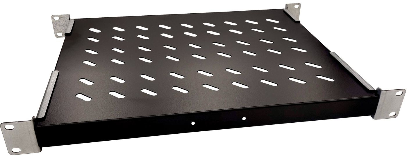 Lanview RAS100BL - Schwarz - 50 kg - 1U - 19 - Oval - 482 mm, Ansicht 2