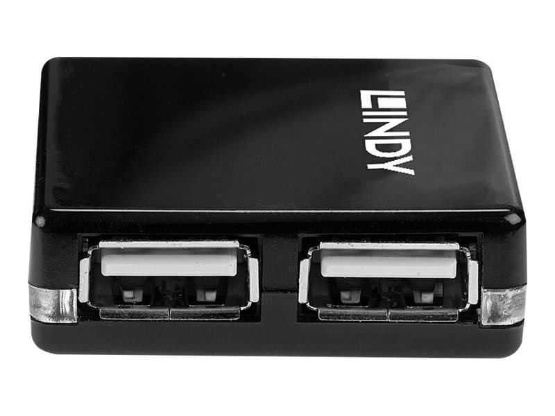Lindy 4 Port USB 2.0 Mini Hub - Hub - 4 x USB 2.0, Ansicht 2
