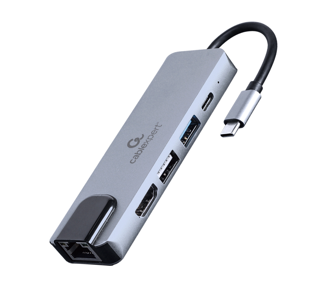 Gembird Cablexpert A-CM-COMBO5-04 - Dockingstation - USB-C 3.1, Ansicht 2