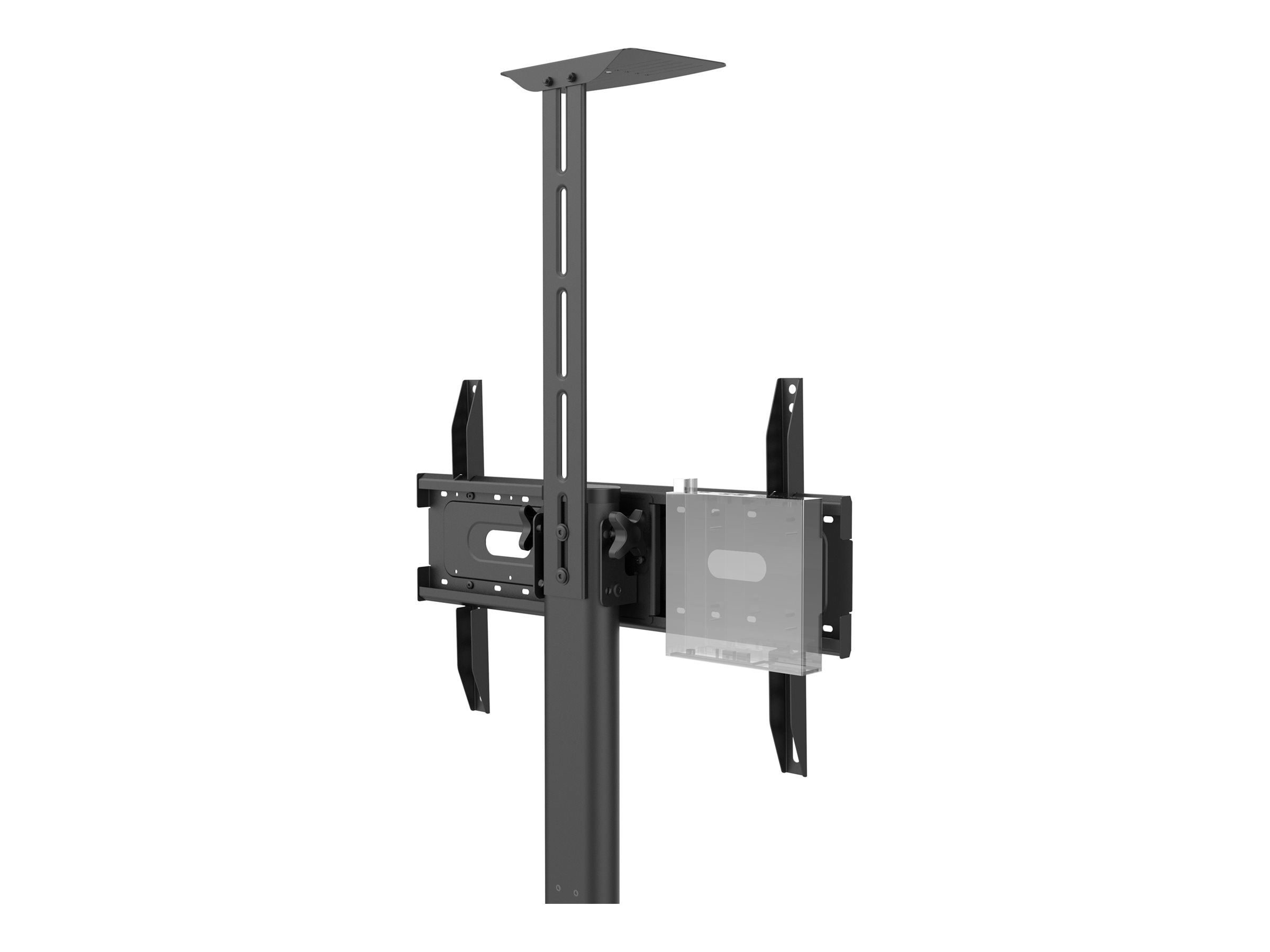Vision X-Series VFM-F21 - Wagen - für Flachbildschirm / Videokonferenzsystem zwischen 31 und 80 - max. 50 kg, Ansicht 4