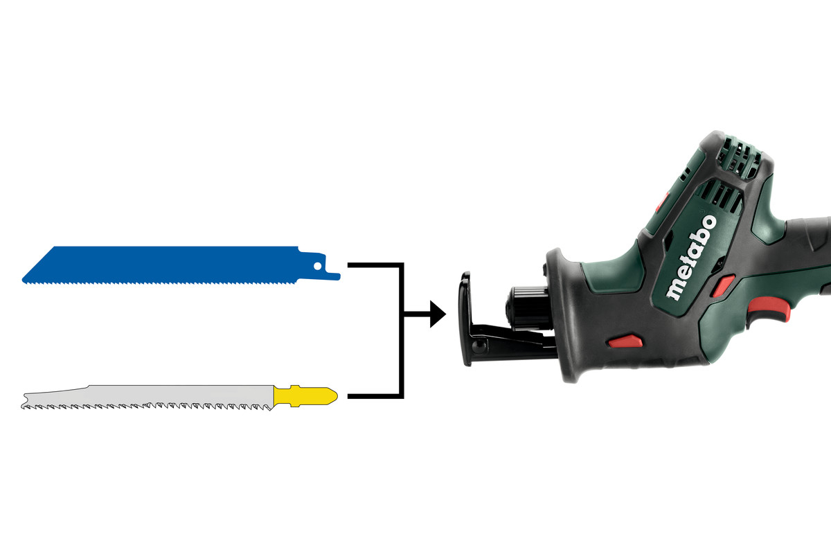 Metabo SSE 18 LTX Compact - Motorfuchsschwanz, Ansicht 4