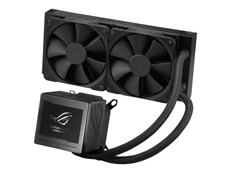ASUS ROG RYUJIN III 240 - Prozessor-Flüssigkeitskühlsystem - mit LCD-Display - (für: LGA115x Socket, LGA1200, LGA1700, AM4, AM5)