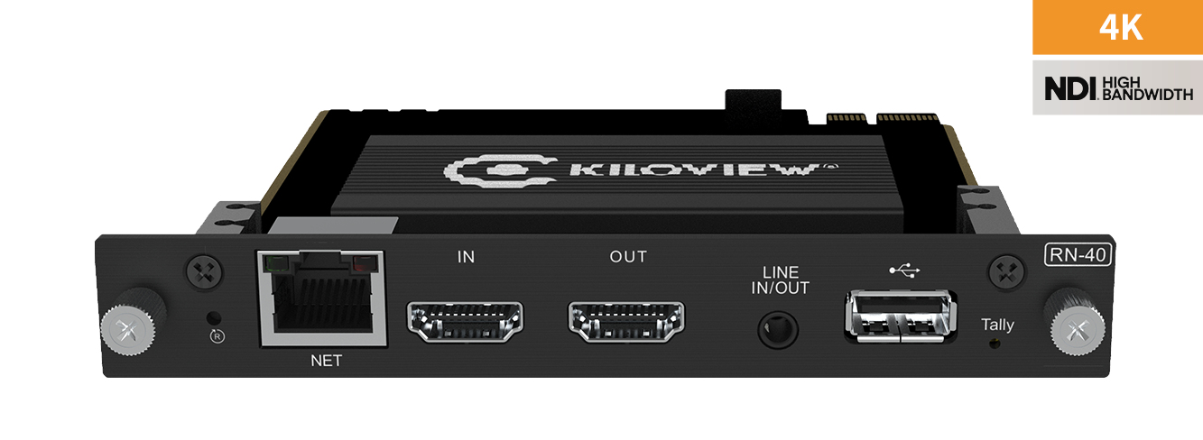 Kiloview RN-40 4Kp60 HDMI Full NDI Encodeing/Decoding - HDMI, Ansicht 2