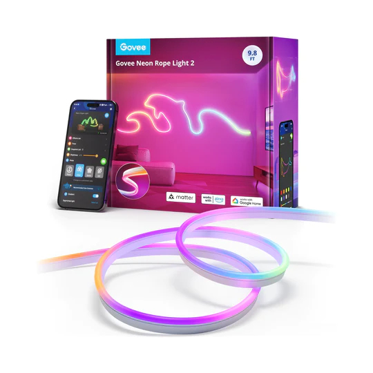 Govee H61D5 Neon Lights 5m| LED-Beleuchtung| Matter HomeKit Google Alexa, Ansicht 2