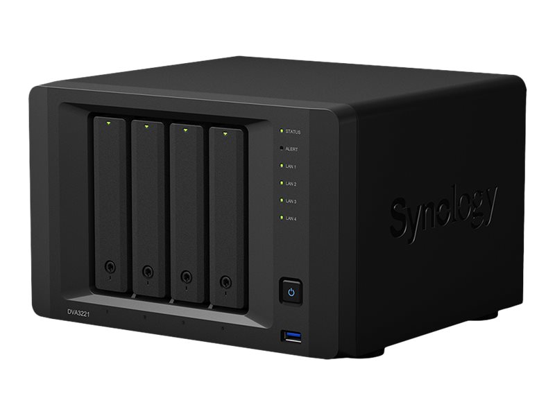 SYNOLOGY DVA3221 4-Bay Deep Learning NVR (DVA3221)