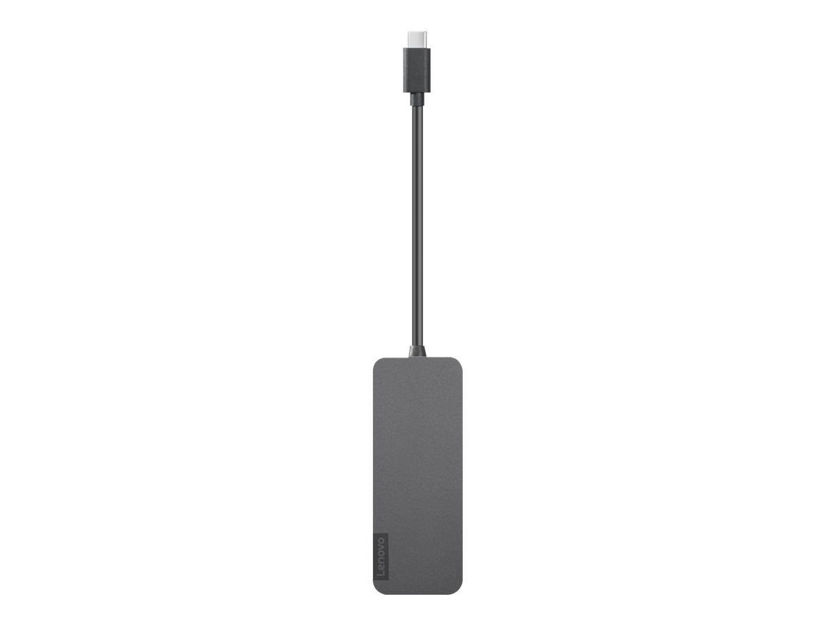 Lenovo USB-C to 4 Port USB-A Hub - Hub - 4 x SuperSpeed USB 3.0 + 1 x USB-C, Ansicht 3